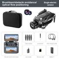 8K Triple-Camera Drone with Obstacle Avoidance