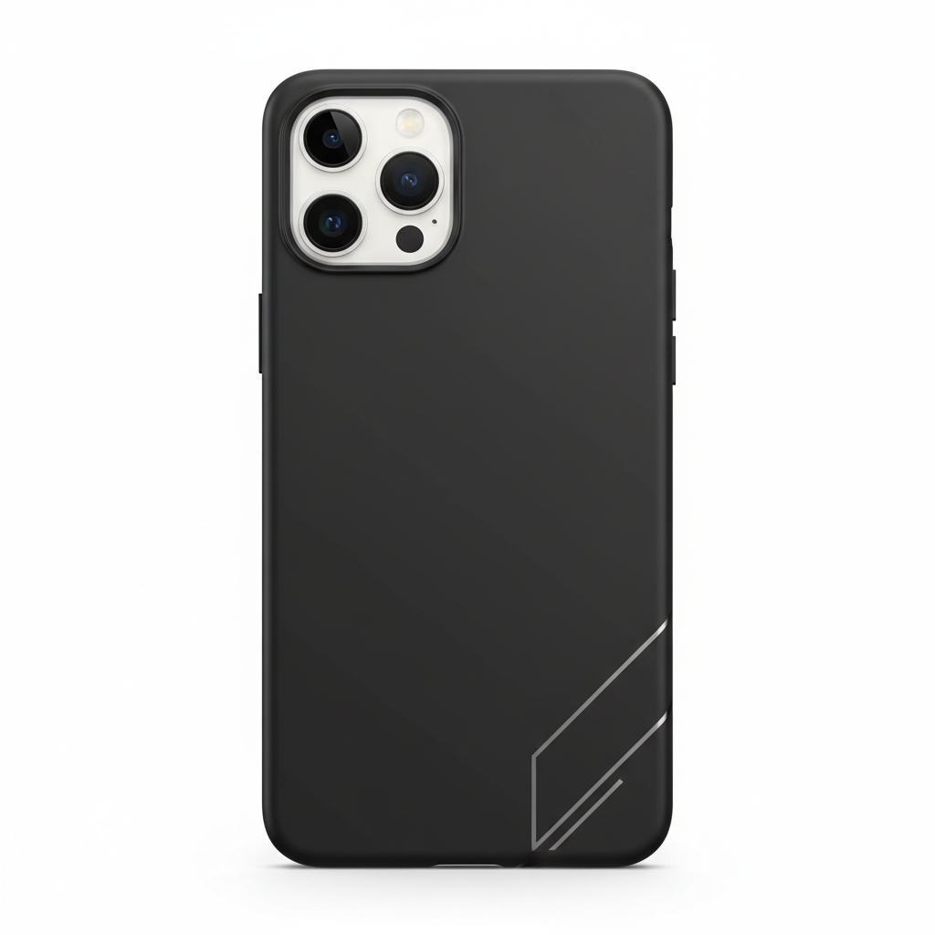 Volt Slim Phone Case in matte black